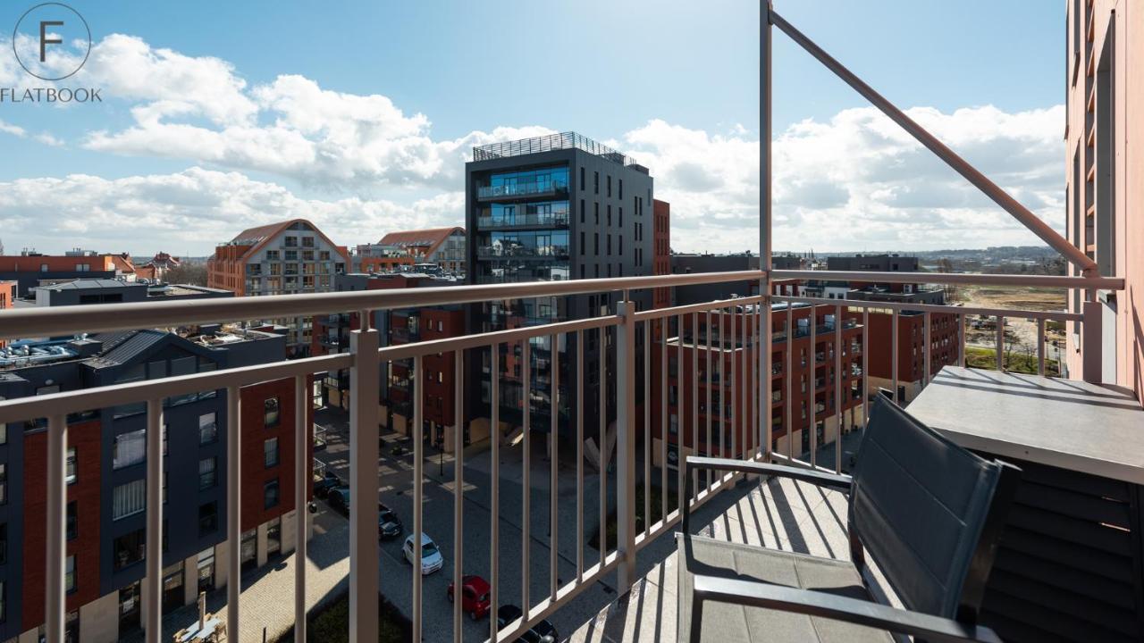 Flatbook Apartments Waterlane Island Spa With Riverview Gdansk Exterior foto
