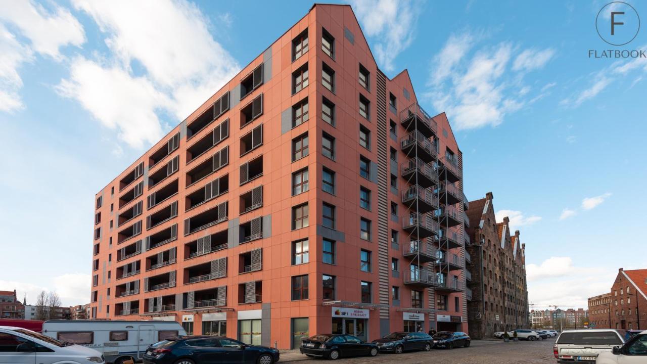 Flatbook Apartments Waterlane Island Spa With Riverview Gdansk Exterior foto